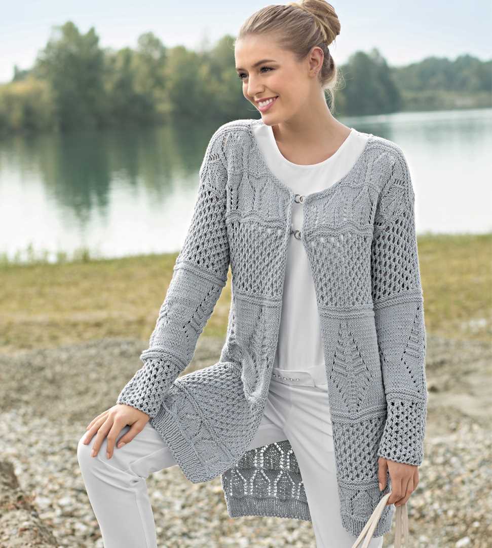 Plus size knitting patterns cardigan
