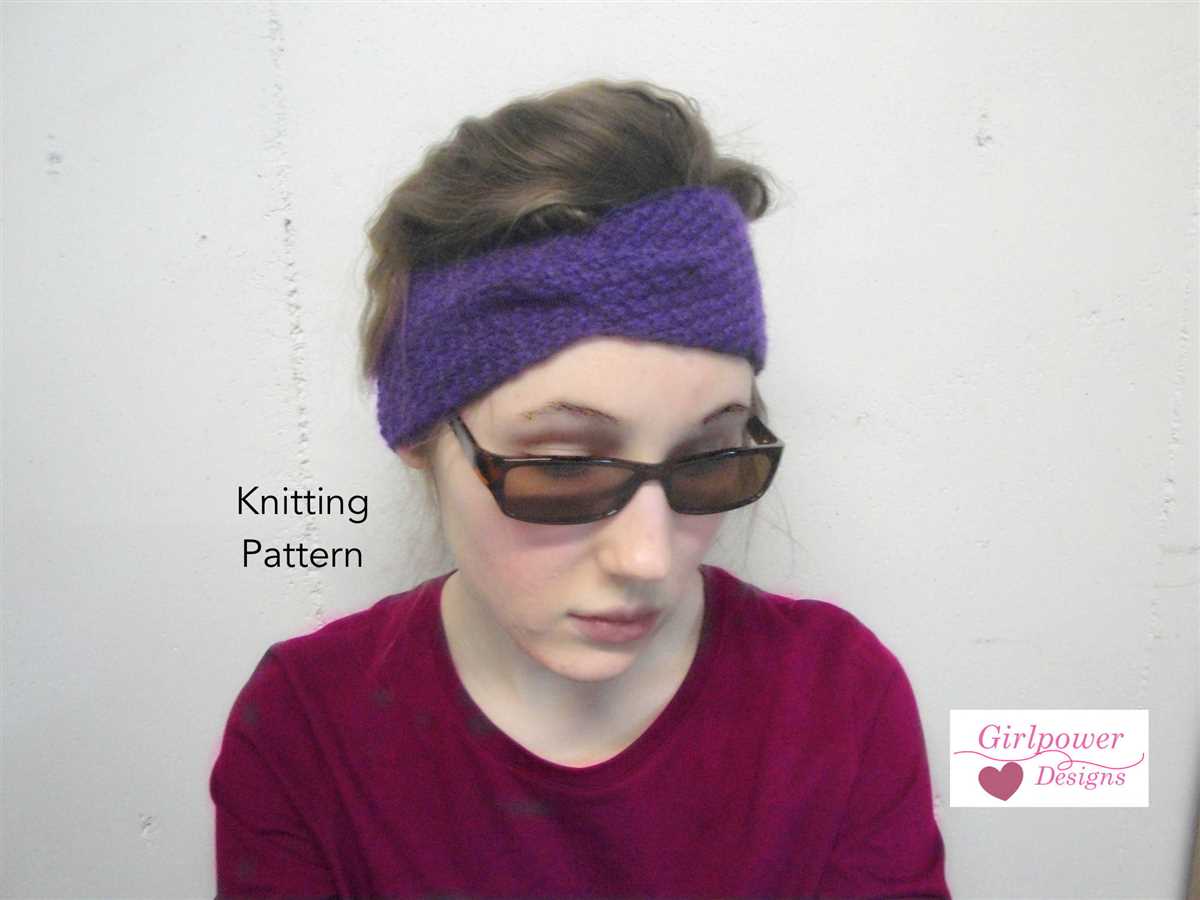 Knit headband pattern ravelry