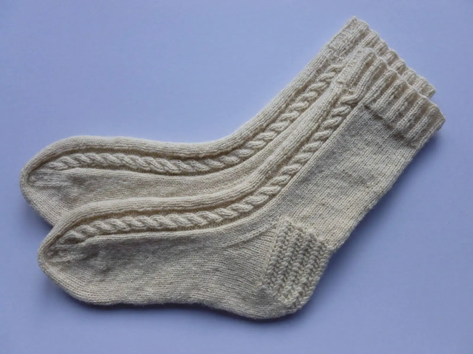 Knit sock pattern easy