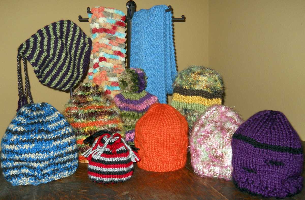 Beanie knit pattern straight needles