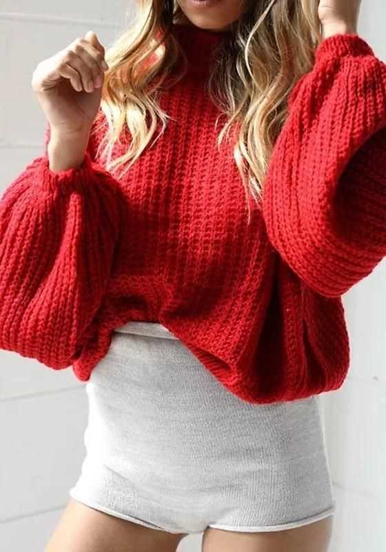 Puff sleeve cardigan knitting pattern free