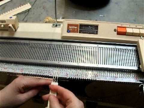 Knitting machine patterns brother