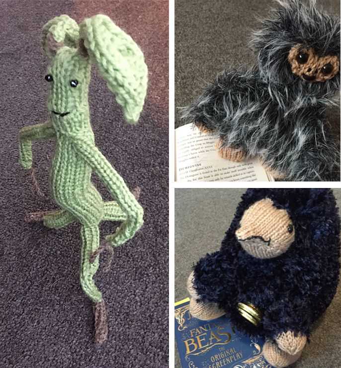 Harry potter knitting book patterns