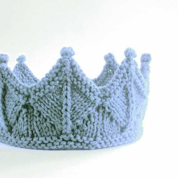 Knit crown hat pattern