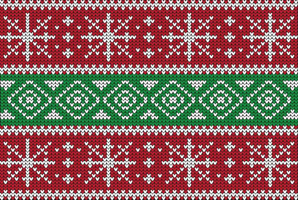 Knitting pattern ugly christmas sweater