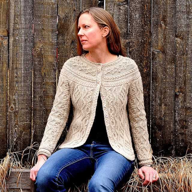 Knit cardigan long cardigan knitting pattern free