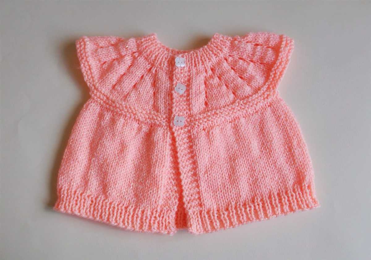 Layette knitting patterns newborn