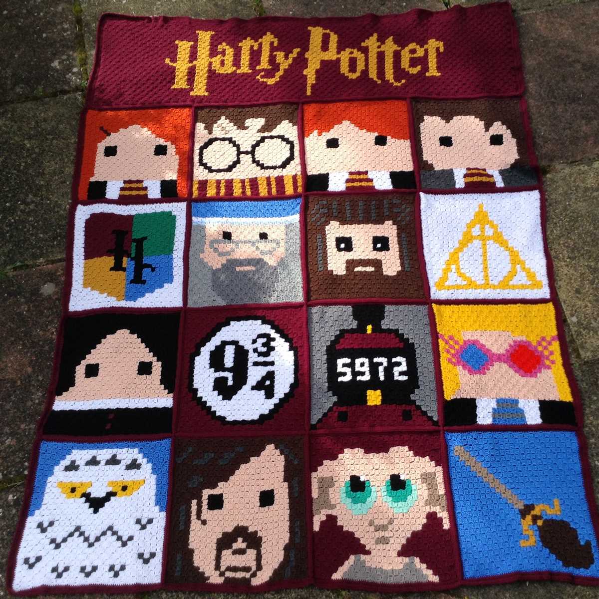 Harry potter knitted hat pattern