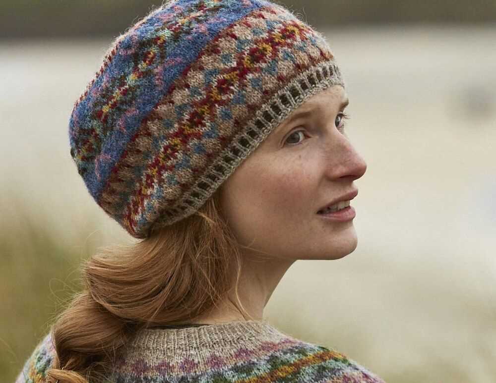 Create Your Own Fair Isle Beret with This Knitting Pattern Fair isle beret knitting pattern