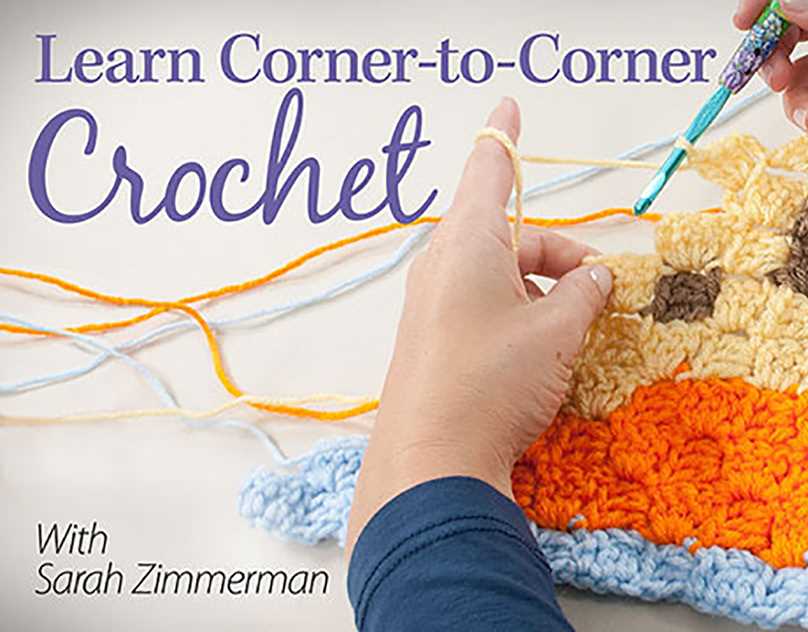 Corner to corner knitting pattern