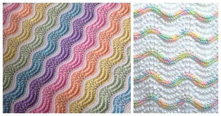 Rainbow knitting pattern free