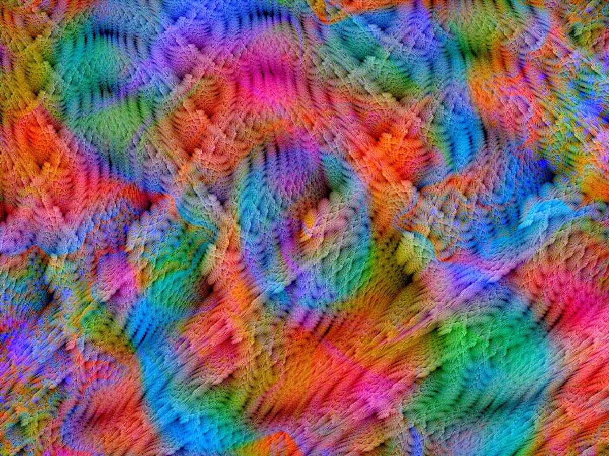 Rainbow knitting pattern free