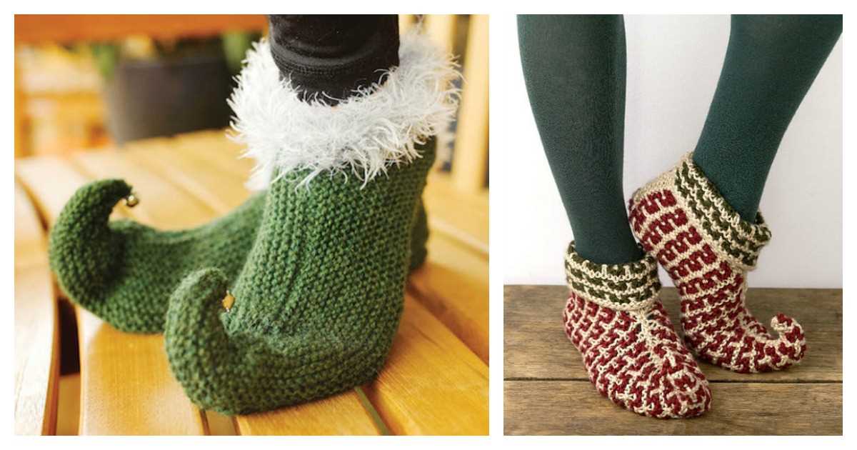 Ravelry knitted slippers free pattern