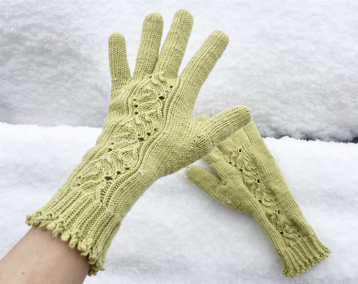 Ravelry knitting patterns fingerless gloves