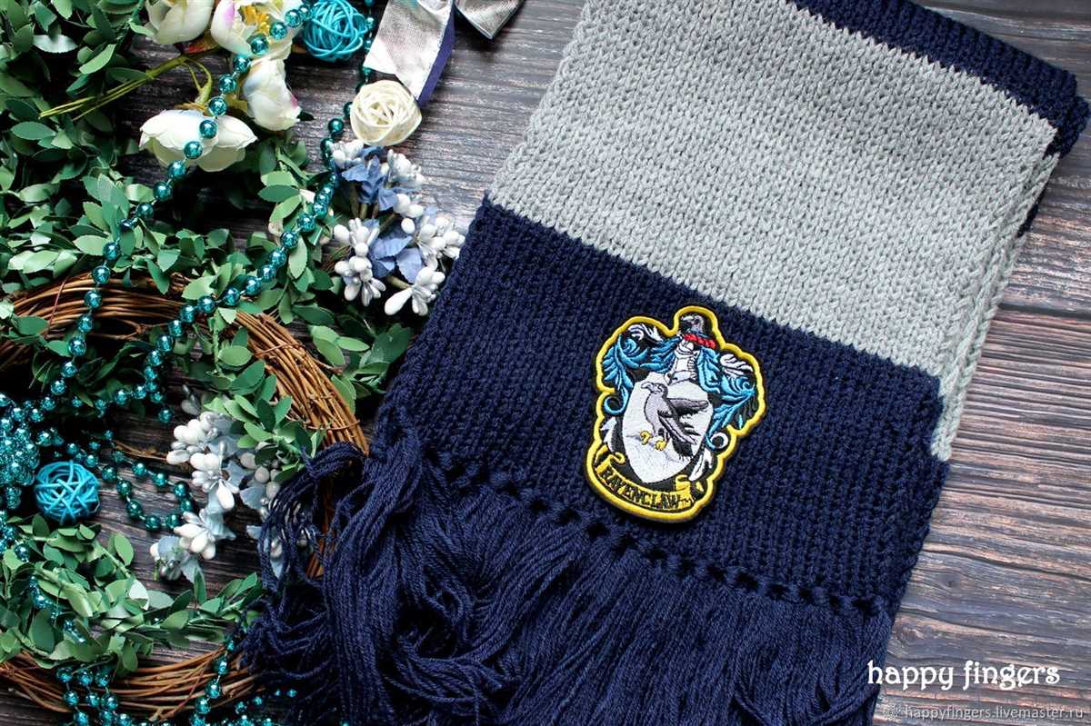 Ravenclaw hat knitting pattern
