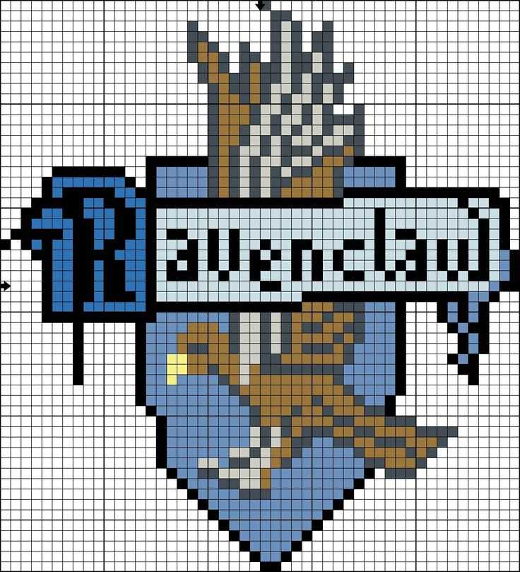 Ravenclaw knitting pattern