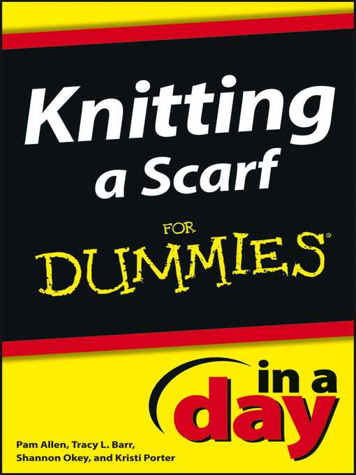 Reading knitting patterns for dummies