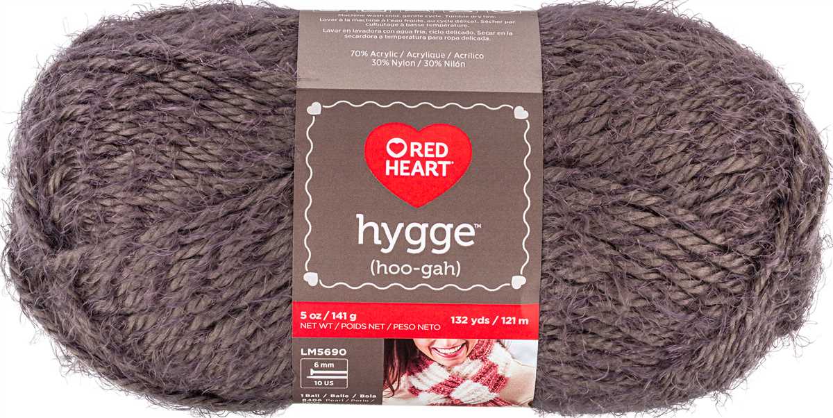 Red heart hygge yarn knitting patterns