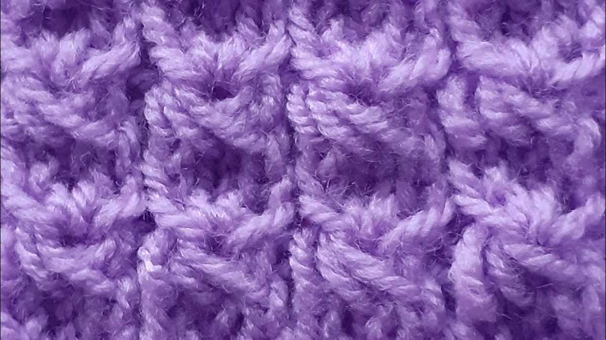Red heart scarf pattern knit