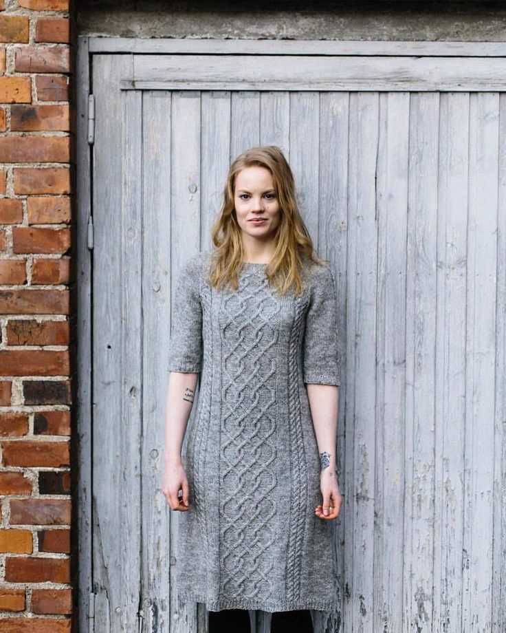 Sweater dress knit pattern