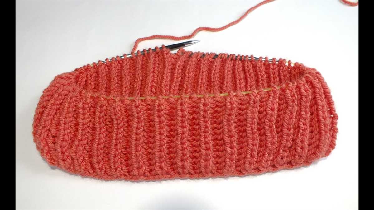 Jersey knit scarf pattern