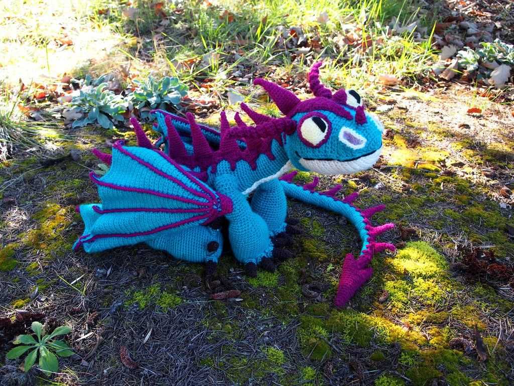 How to train your dragon knitting pattern