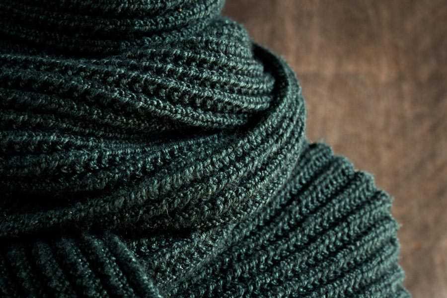 Ribbed scarf knitting patterns for beginners