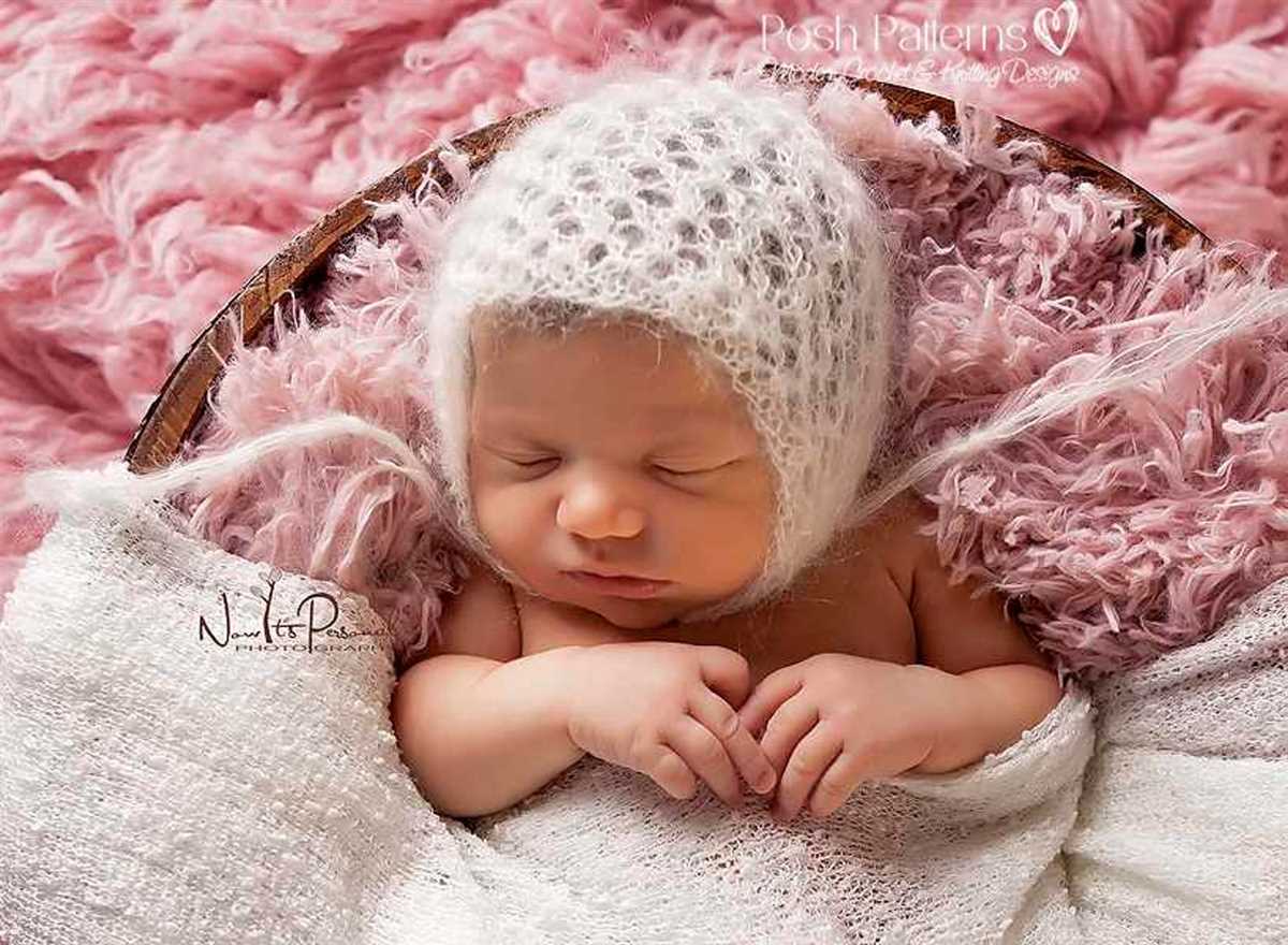 Mohair hat knitting pattern
