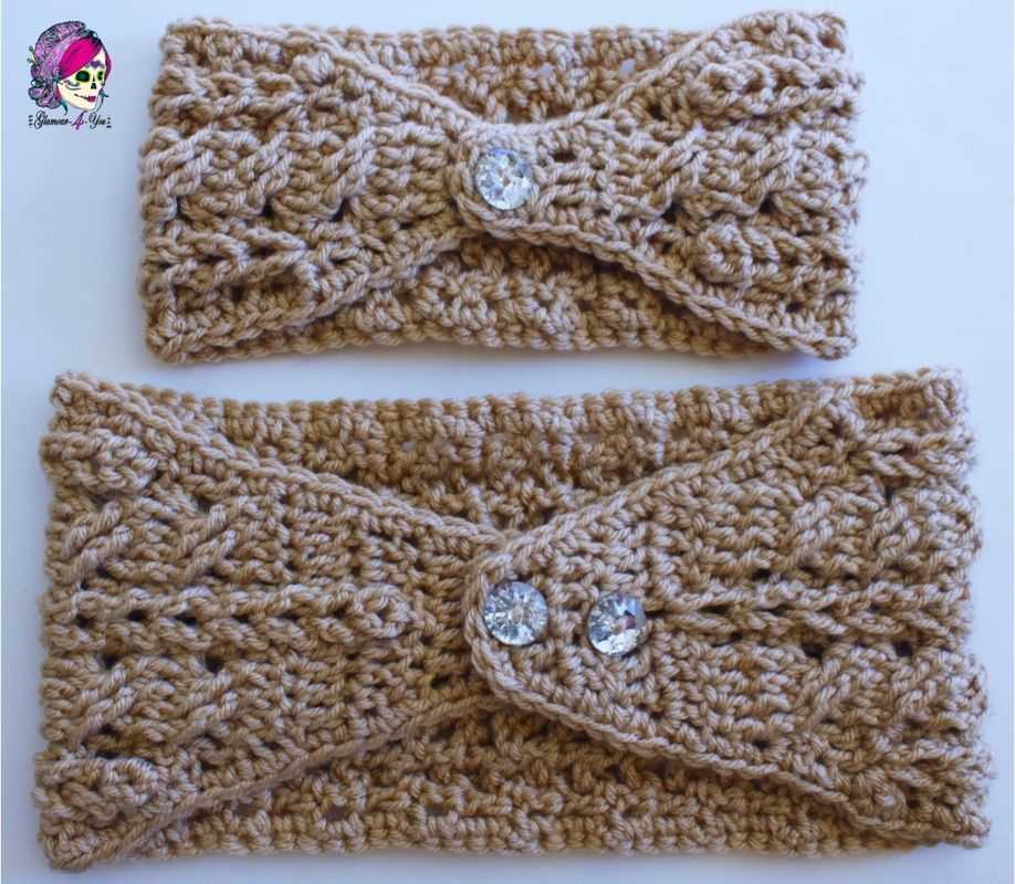 Knit ear warmer free pattern