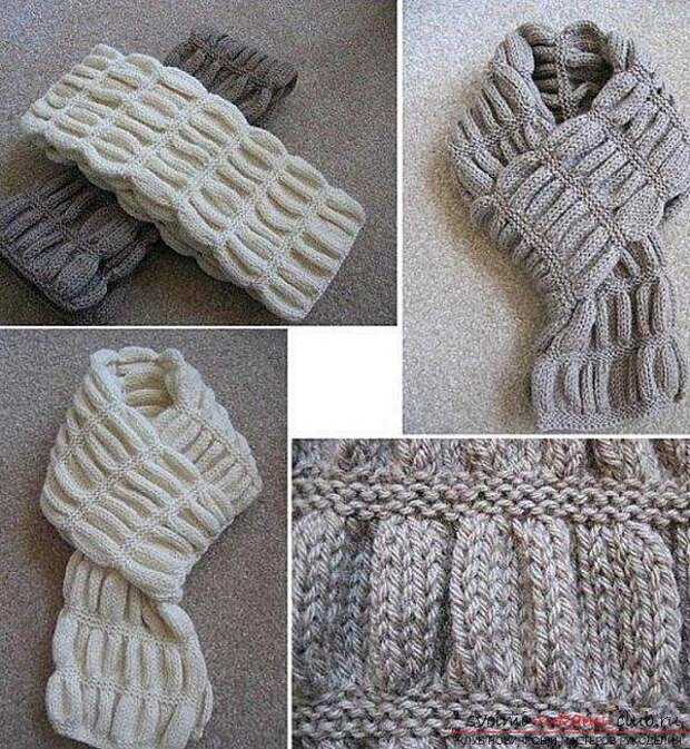 Rotini scarf knitting pattern