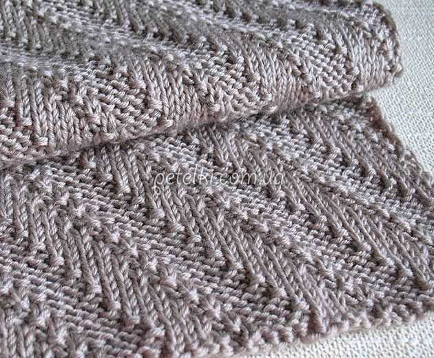 Rotini scarf knitting pattern