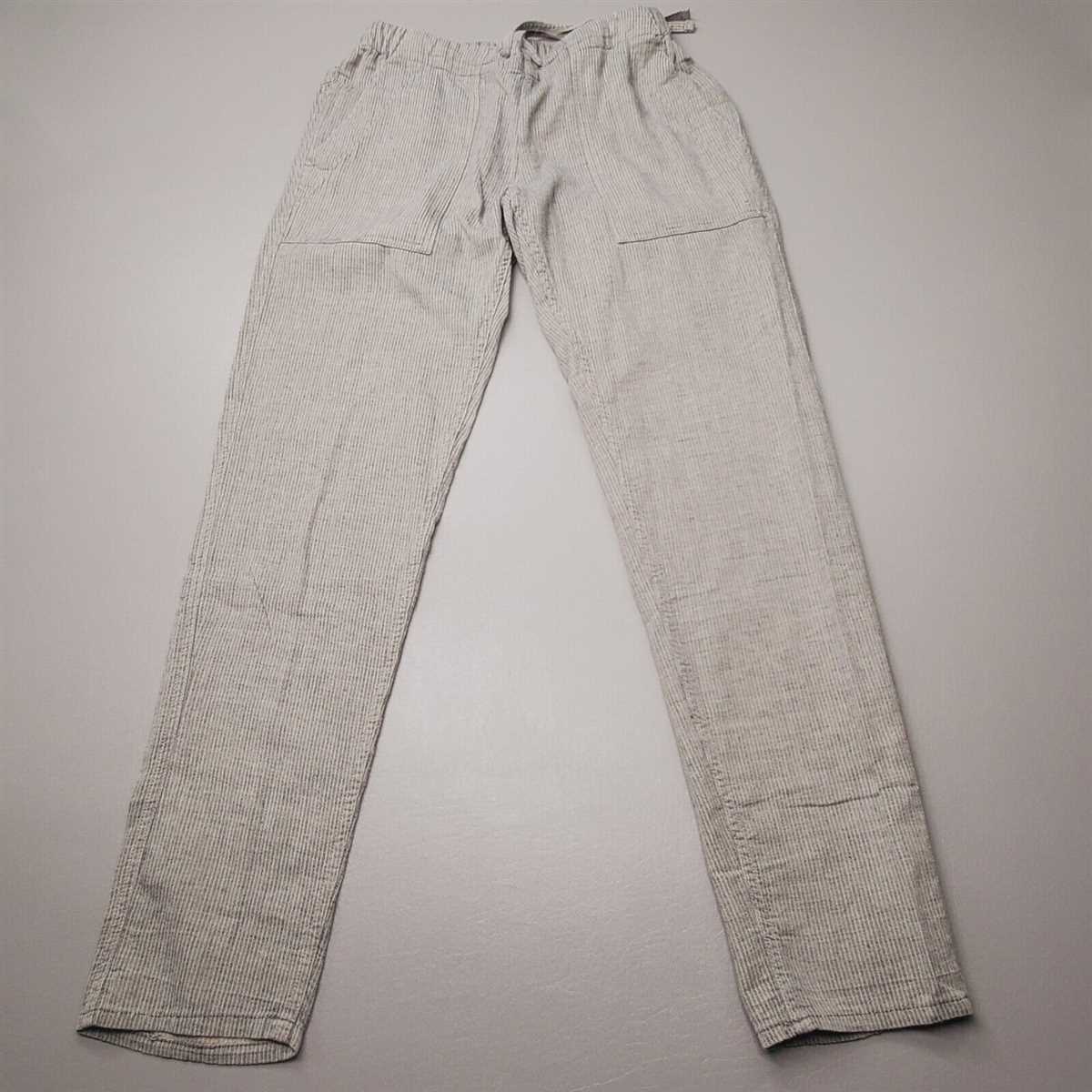 Men's knitted pants pattern