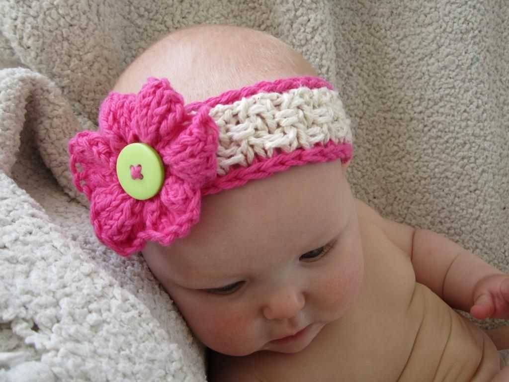Loom knit headband pattern