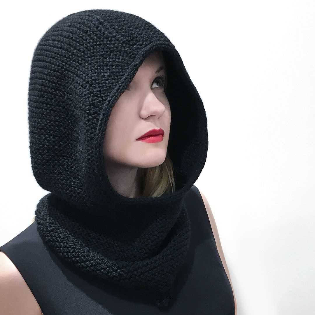 Knitted headscarf pattern