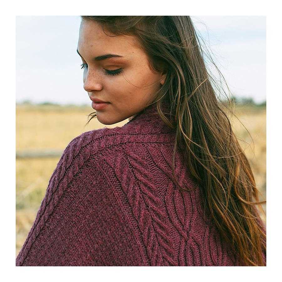 Ruana knitting pattern free