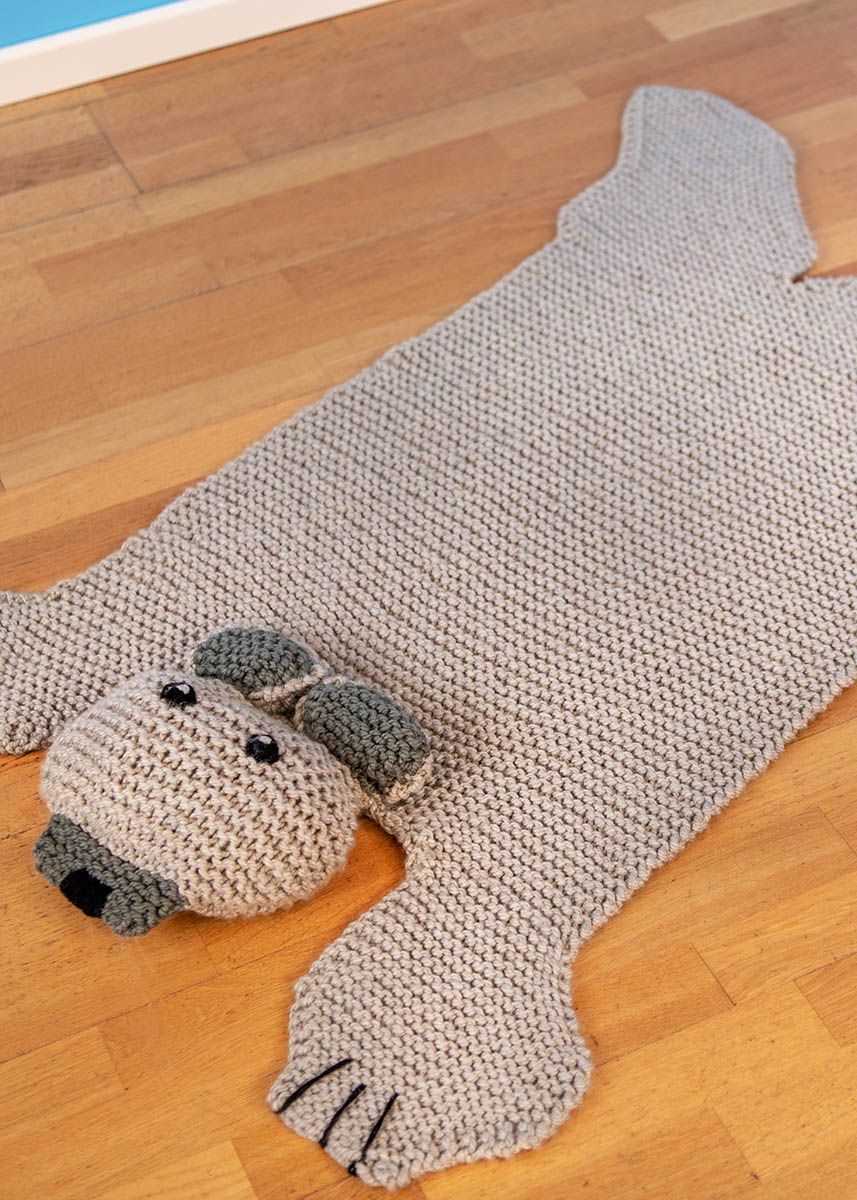 Rug knitting patterns free