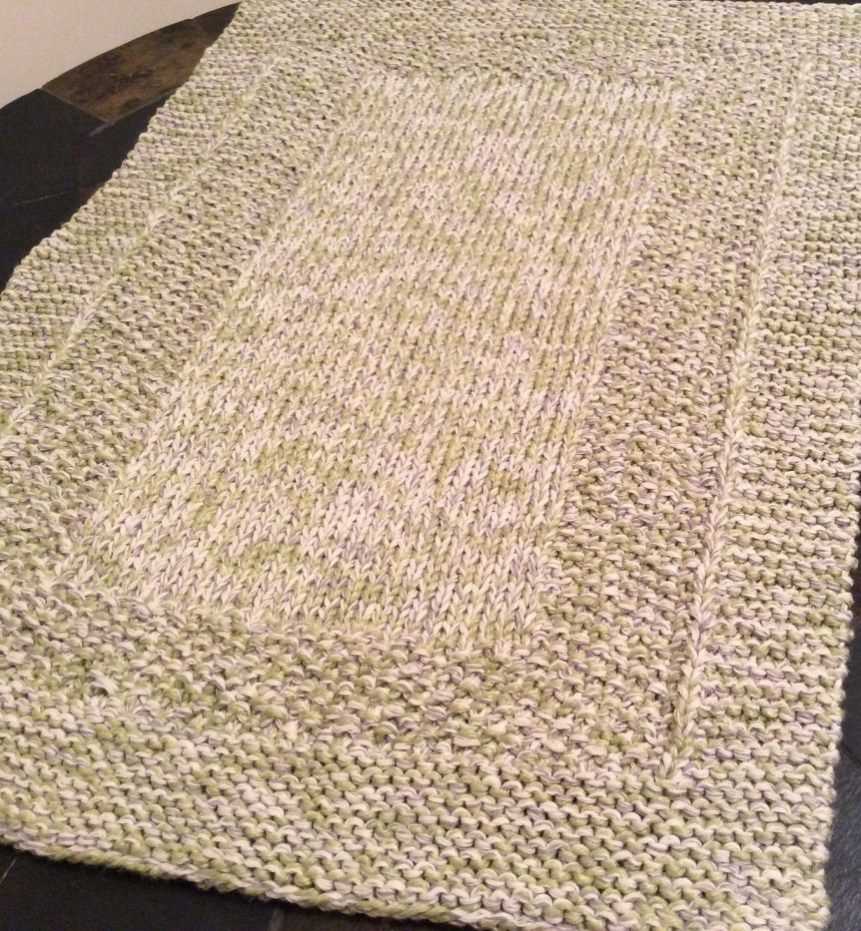 Rug knitting patterns free