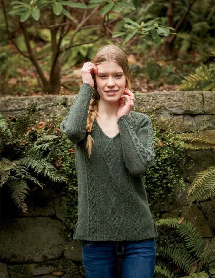 Sweater coat knitting pattern