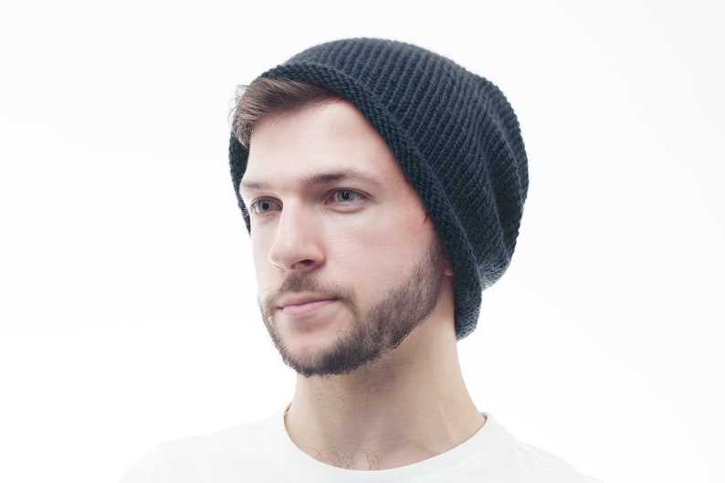 Knitting pattern for mens beanie