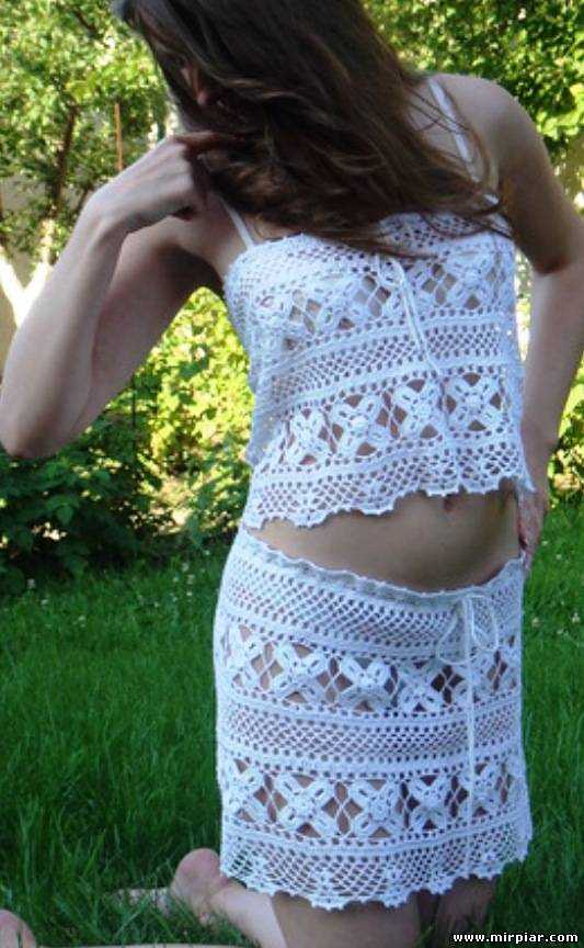 Clara dress knitting pattern