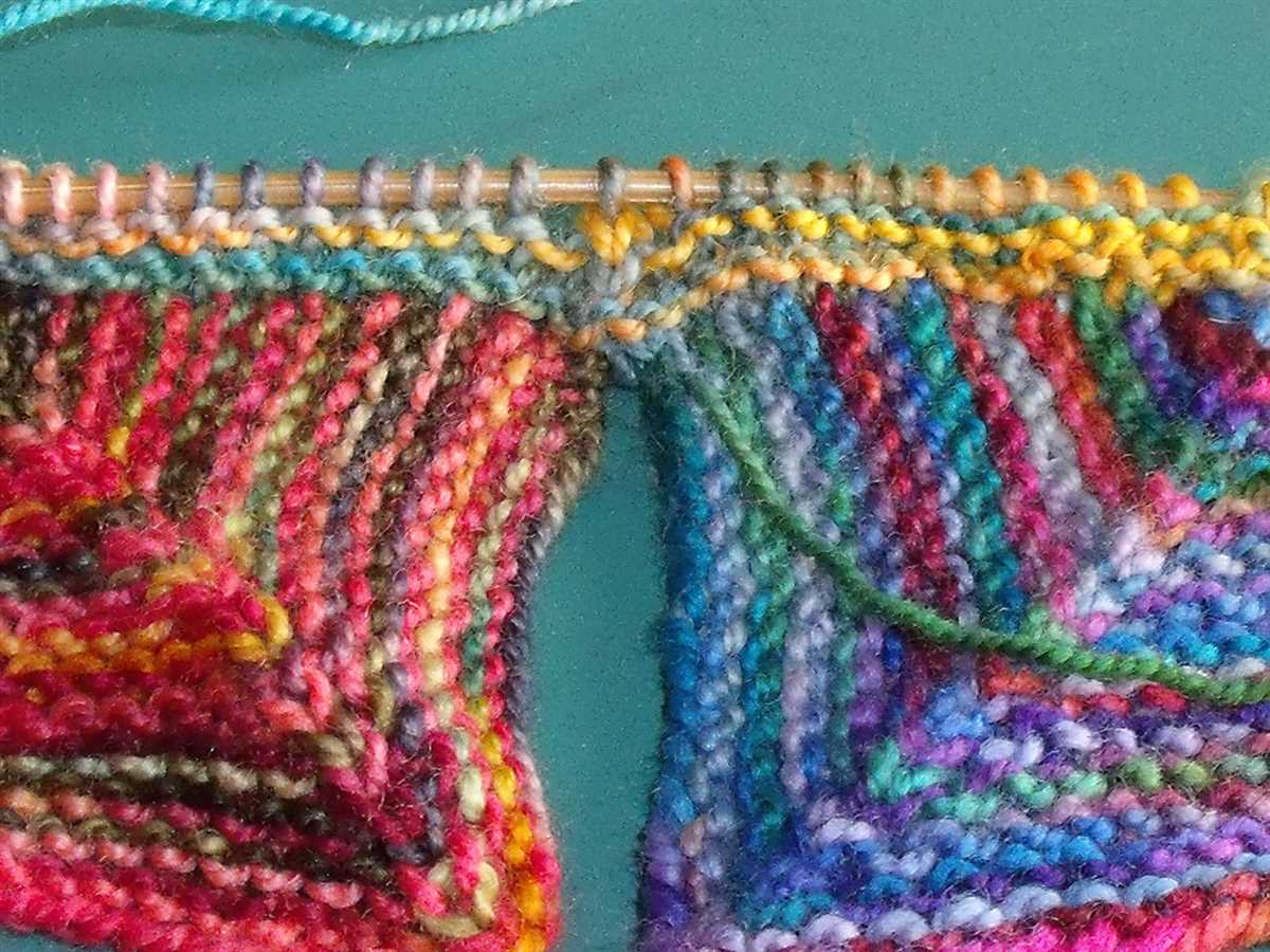 Mitered blanket knitting pattern