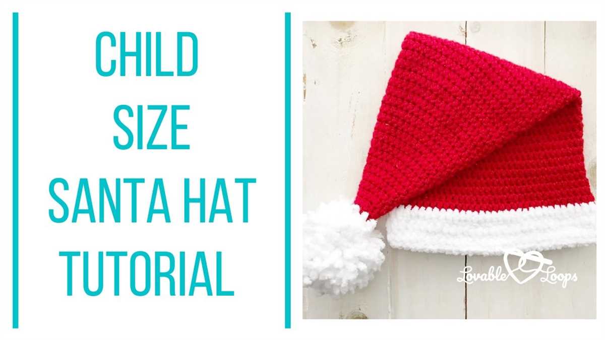 Santa hat pattern knit