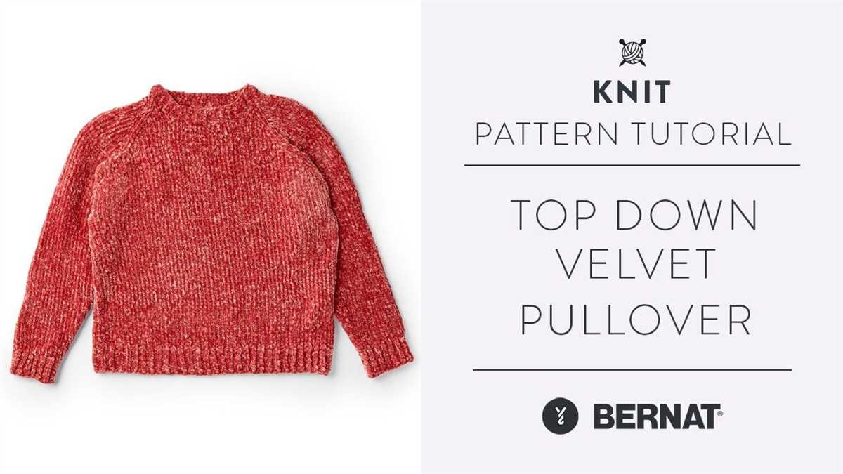 Knit from the top down sweater patterns