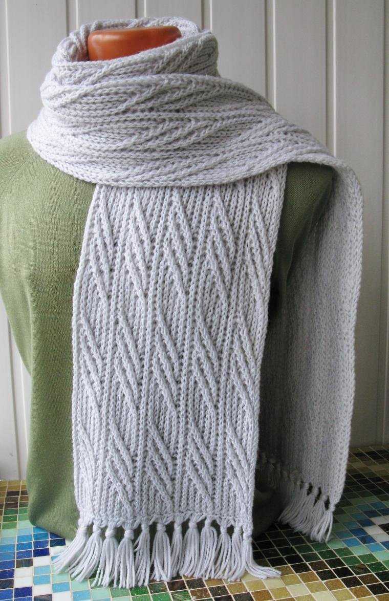 Free eternity scarf knitting pattern