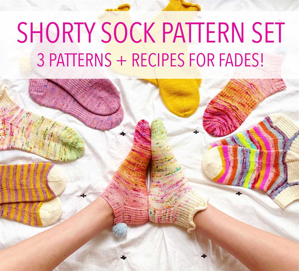 Shorty socks knit pattern