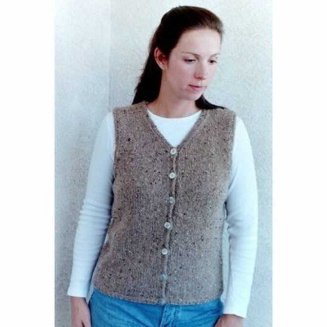 Free knitted vest patterns for women