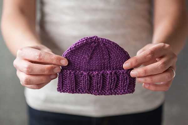 Simple hat knitting pattern free