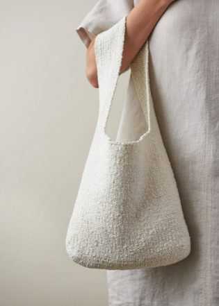 Simple knitted tote bag pattern