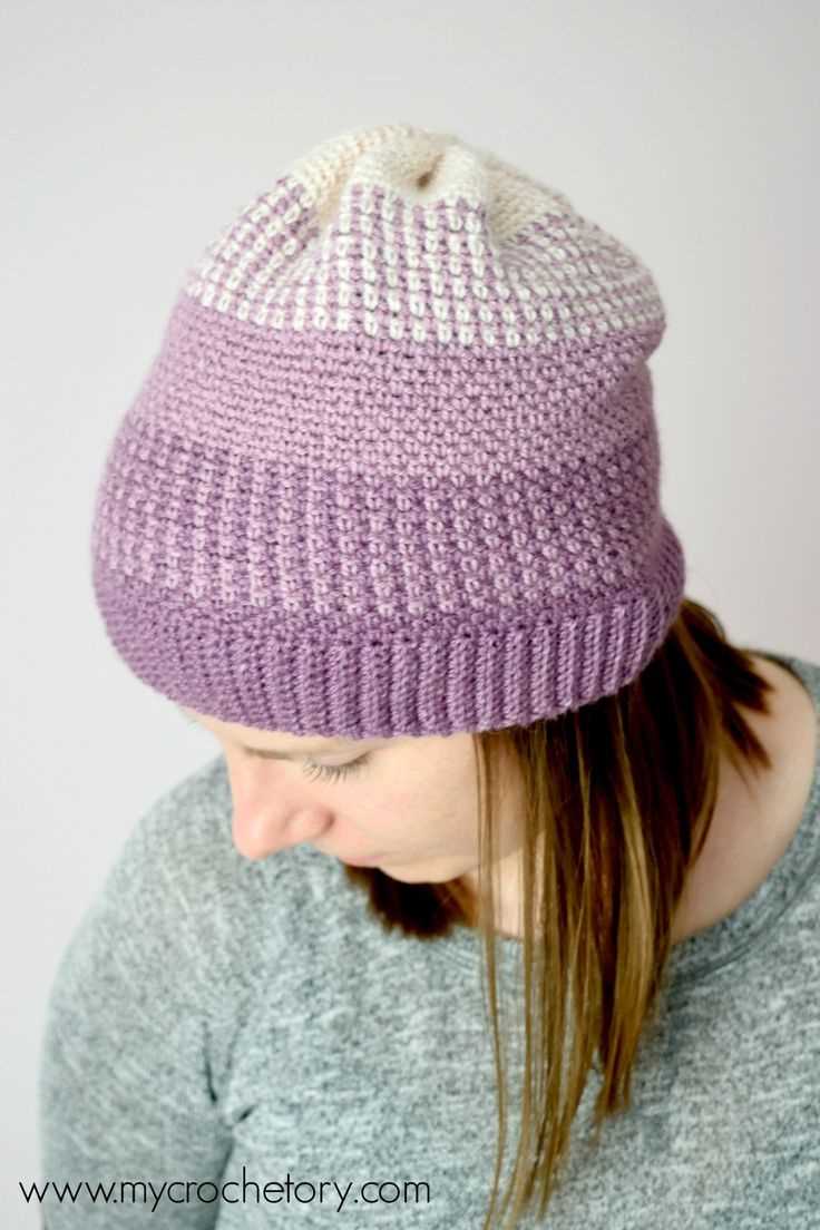 Simple seed stitch beanie knitting pattern free