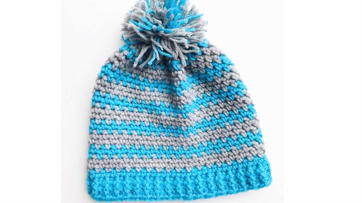 Simple seed stitch beanie knitting pattern free